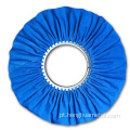 Roda de polimento de pano azul para polimento de moldura de automóvel